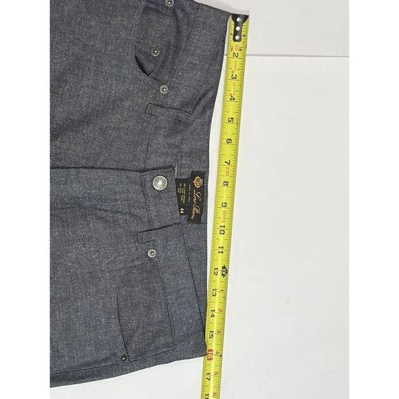 Loro Piana Womens Wool Silk Trousers Pants Italy Size 44 8 US Straight leg - Picture 8 of 12